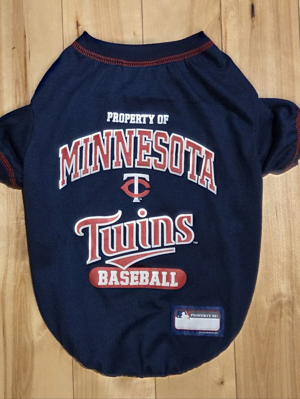 NEW MLB Genuine Merchandise Minnesota Twins Baseball Dog Jersey (Medium)